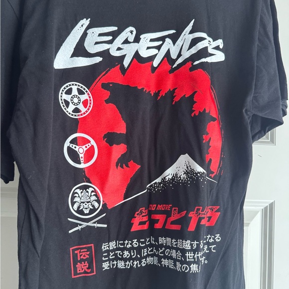 Legends Black and Red Graphic Tee - Picture 1 of 3